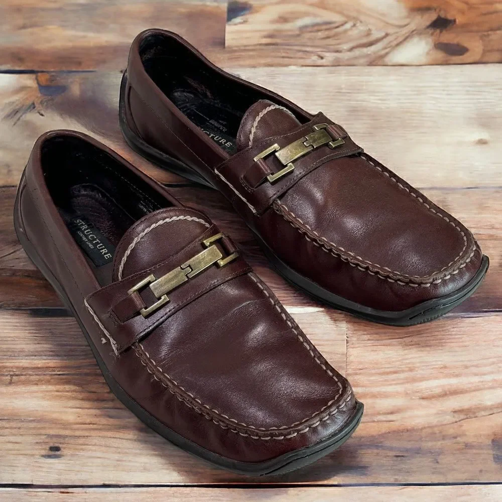 Structure Marathon Buckle Loafer Drivers Mens Size 11M
